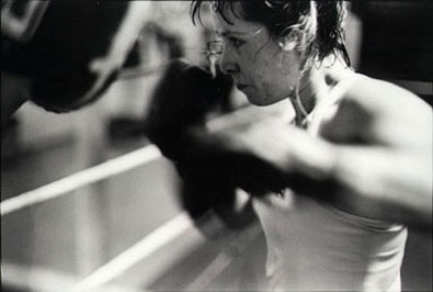 woman boxer